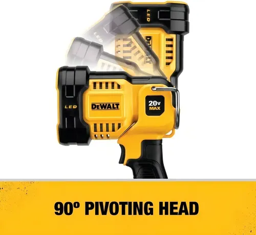 REFLECTOR LED 20V DEWALT DCL043 SIN BATERIA SIN CARGADOR - FOTO 9