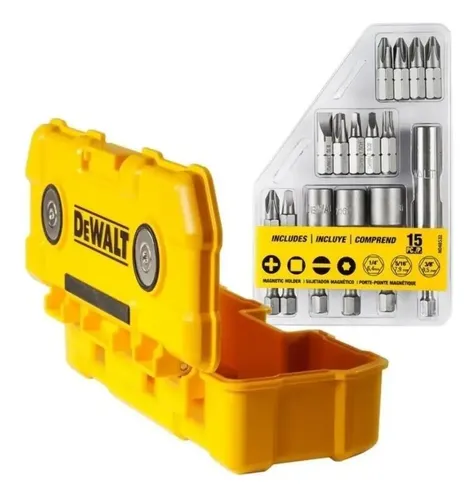 JUEGO DE PUNTAS DEWALT DWMTC15 15 PIEZAS CON CAJA MAGNETICA - FOTO 3