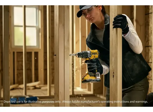 TALADRO PERCUTOR XR® 1/2 20V DEWALT DCD806B-B3 AMARILLO - FOTO 3