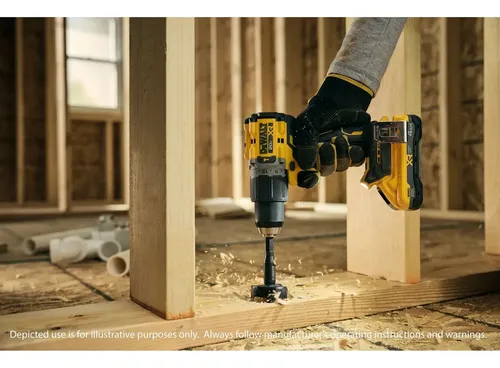TALADRO PERCUTOR XR® 1/2 20V DEWALT DCD806B-B3 AMARILLO - FOTO 4