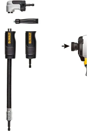 ADAPTADOR FLEXTORQ SISTEMA 4 EN 1 EJE FLE DWAMRASETFT DEWALT - FOTO 2