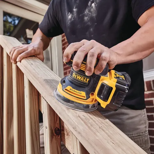 LIJADORA ORBITAL DE 5 SIN ESCOBILLAS DEWALT DCW210B - FOTO 9