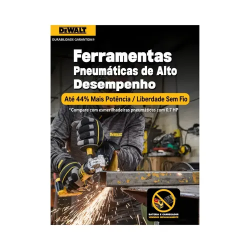 AMOLADORA ANGULAR DEWALT DCG404B XR 20V MAX SIN ESCOBILLAS 125MM - FOTO 3