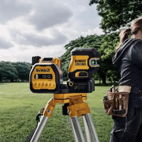 NIVEL LÁSER DEWALT DCLE34220GB LÍNEAS VERDES Y PUNTOS DE PLOMADA 12V/20V - FOTO 3