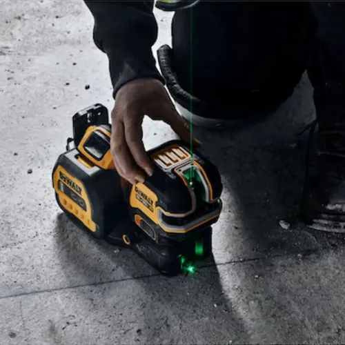 NIVEL LÁSER DEWALT DCLE34220GB LÍNEAS VERDES Y PUNTOS DE PLOMADA 12V/20V - FOTO 5