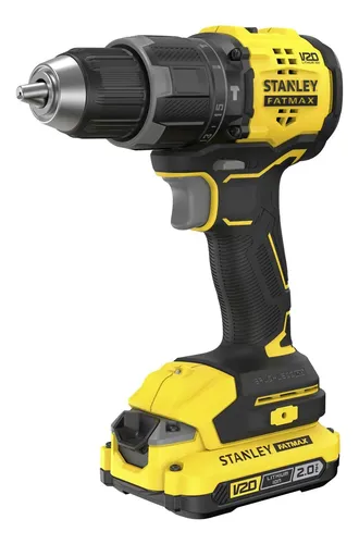 TALADRO PERCUTOR 13MM 20V STANLEY SBD716D2T-AR AMARILLO - FOTO 2