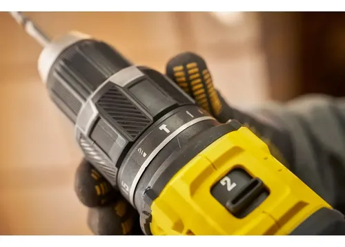 TALADRO PERCUTOR 13MM 20V STANLEY SBD716D2T-AR AMARILLO - FOTO 4