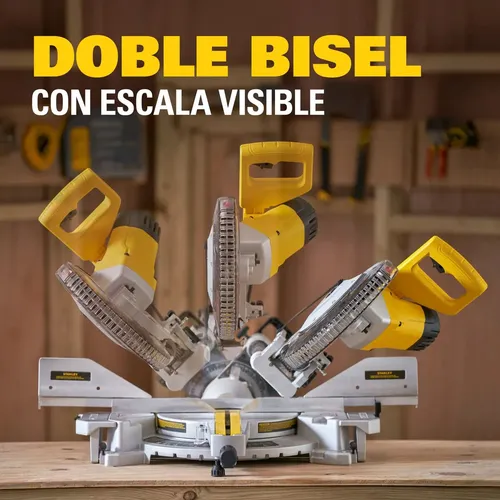 INGLETEADORA TELESCOP STANLEY SM181-AR 9 POS 2000W 10'' 4800RPM - FOTO 7