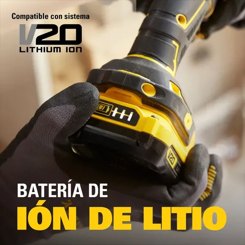 TALADRO ATORNILLADOR STANLEY SBD714D2T-AR 20V BRUSHLESS + 2 BATERÍAS + CARGADOR + MALETÍN - FOTO 7