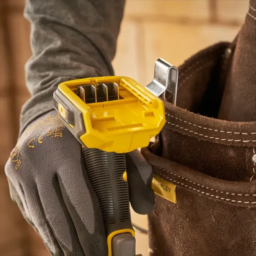 TALADRO ATORNILLADOR STANLEY SBD714D2T-AR 20V BRUSHLESS + 2 BATERÍAS + CARGADOR + MALETÍN - FOTO 9