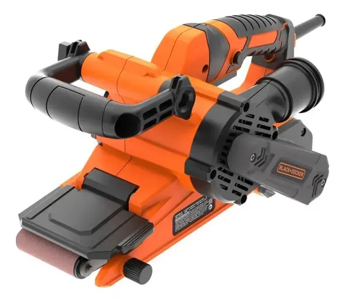 LIJADORA DE BANDA BLACK+DECKER BEBS0900-AR, 900 W, NARANJA - FOTO 3