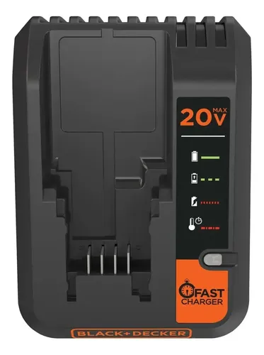 CARGADOR DE BATERÍA BLACK+DECKER 20V 2A BDCAC202B-AR - FOTO 3