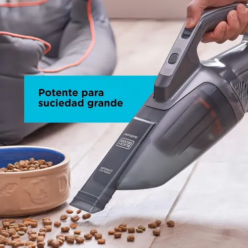 ASPIRADORA DE MANO INALÁMBRICA BLACK & DECKER 20V 500ML BCHV001D1E-AR - FOTO 5