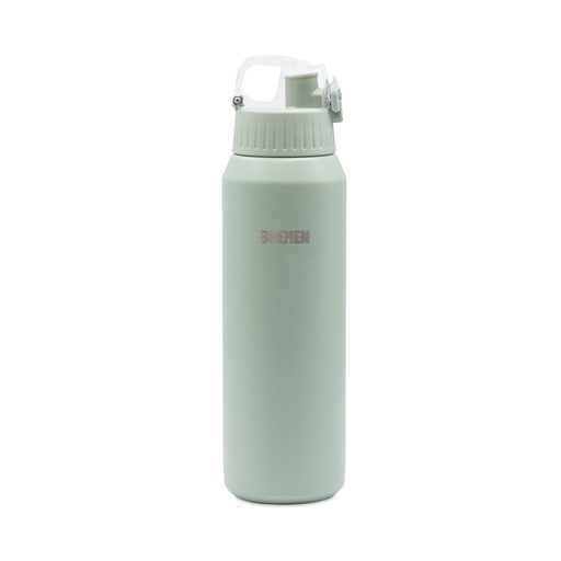 TERMO DEPORTIVO VERDE 600ML  [ACERO INOXIDABLE] BREMEN® (8216)