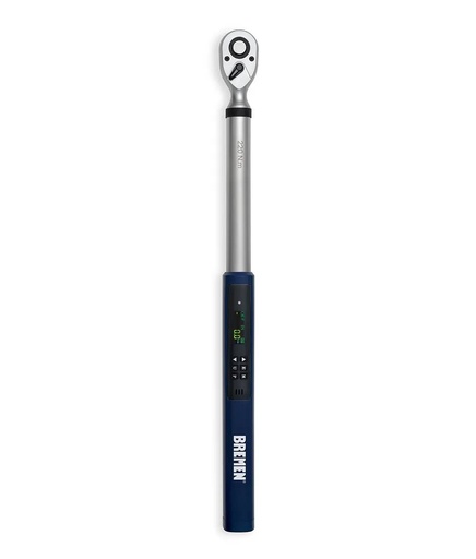TORQUIMETRO DIGITAL ENC. 1/2" 11 - 220 NM L 435 MM BREMEN® (8128)