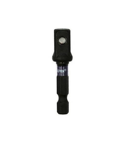 ADAPTADOR IMPACTO 1/4" HEXAGONAL X 3/8" CUADRADO MACHO ( 50MM) [3 UNID] BREMEN® (7873)