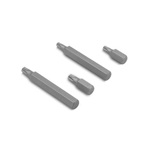 TORX:PUNTAS ACERO S-2 EN SET X 4PZS [T30&T40] (30MM+75MM) BREMEN® (6771)
