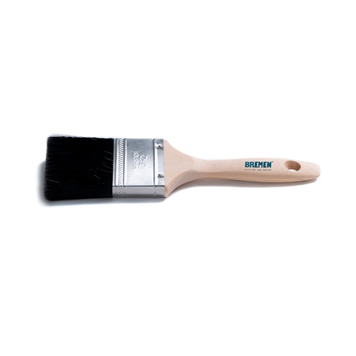 PINCEL PREMIUM MANGO MADERA CERDA 100% SINTÉTICAS - N° 40 (4") BREMEN® (7432)