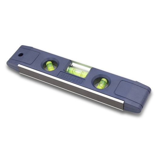 NIVEL TORPEDO PROFESIONAL 9" [BASE ALUMINIO C/IMÁN] BREMEN® (7678)*