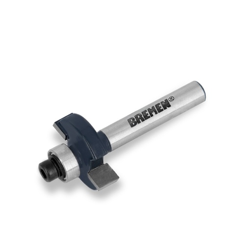 FRESA PARA ROUTER (RANURA)PARA FRESA MUELLE COD.7641) 1/4"X7/8"X6MM BREMEN® (7640)