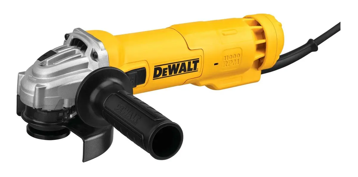 DEWALT AMOLADORA ANGULAR 115/125MM 1200W DWE4214 COLOR AMARILLO FRECUENCIA 50 HZ (DWE4214-AR)