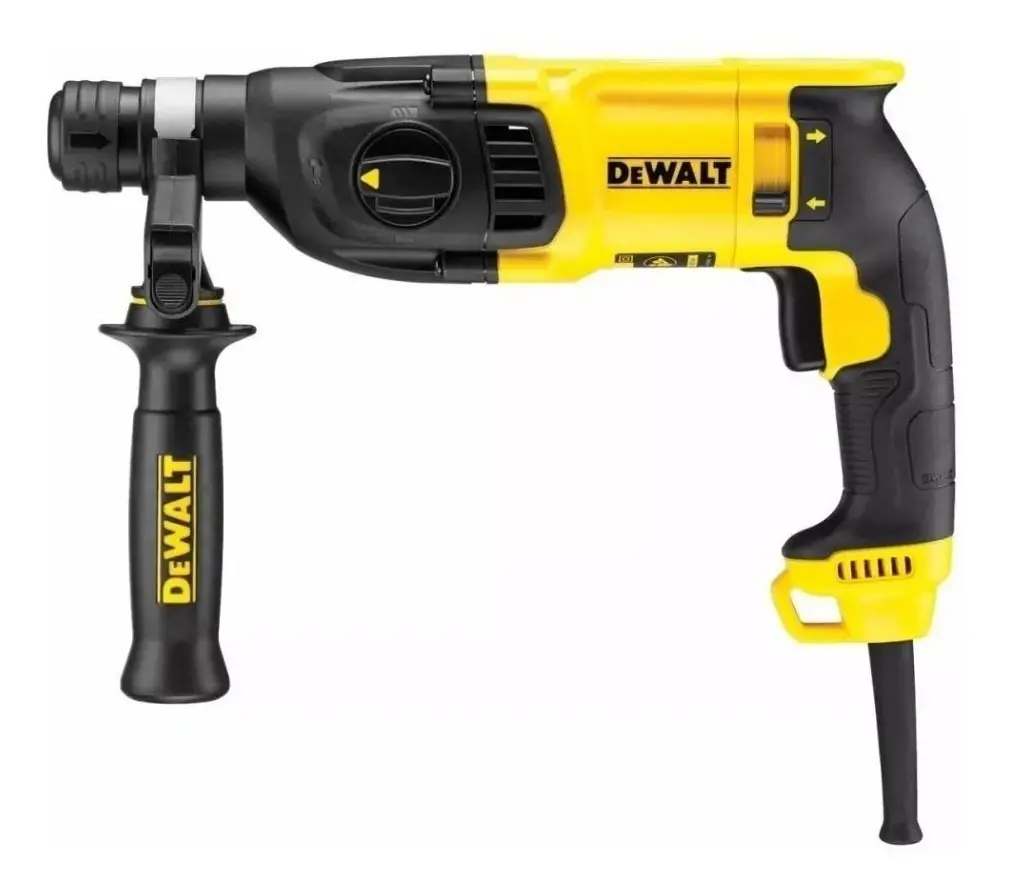 EL MARTILLO COMBINADO DEWALT D25133K SDS 800 W VIENE CON ACCESORIOS