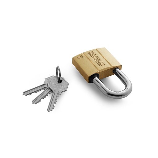 CANDADO DE BRONCE REF. TRABA A BOLILLA 40MM BREMEN® (7127)