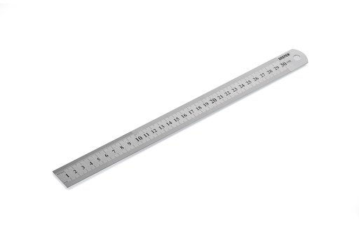 [BRER60] REGLA DE ACERO INOX 60CM X 1.0MM [CON ESTUCHE] BREMEN® (7399)