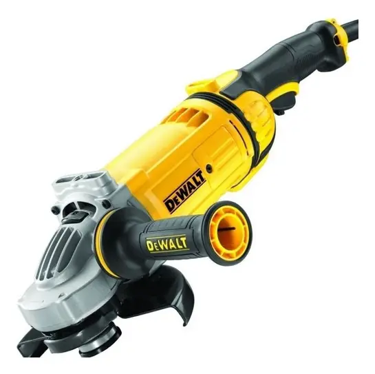 AMOLADORA 7 PULGADAS 180MM DEWALT DWE4577N 2700W COLOR AMARILLO (DWE4577N-AR)