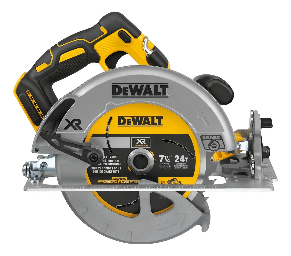 [DCS570B-B3] SIERRA CIRCULAR ELÉCTRICA INALÁMBRICA DEWALT DCS570B 184MM 900W AMARILLA