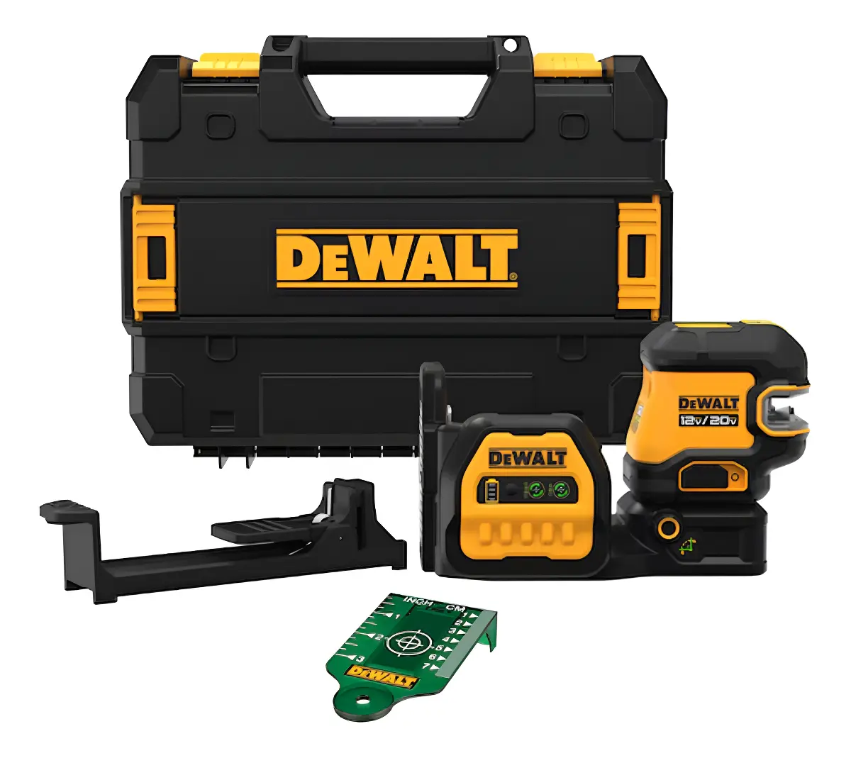 [DCLE34520GB] NIVEL LÁSER DEWALT DCLE34520GB CRUZADAS 5 PUNTOS 12V/20V MAX