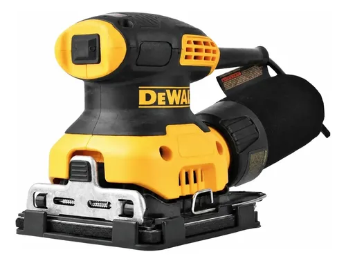 LIJADORA PROFESIONAL ORBITAL 1/4 HOJA 230W DEWALT DWE6411 (DWE6411-AR)