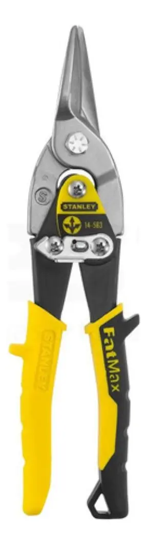 [Tesoura Corte Reto] TIJERAS DE AVIACIÓN RECTAS STANLEY 14563 10.1/2