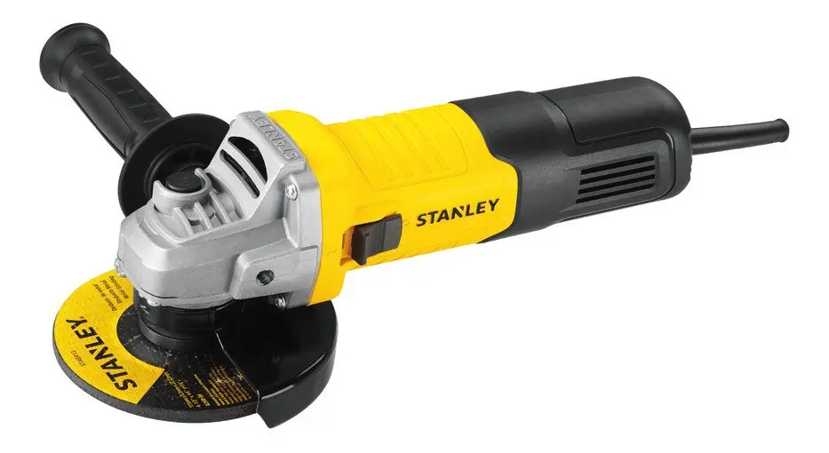 AMOLADORA ANGULAR STANLEY STGS9115 DE 4-1/2 (115MM) 900W COLOR AMARILLO FRECUENCIA 50 (STGS9115-AR)