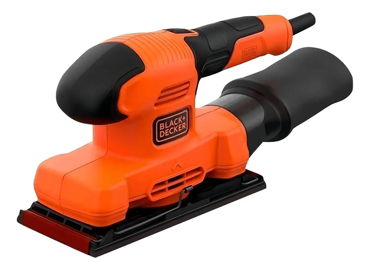 [BEW220-AR] LIJADORA PROFESIONAL ORBITAL BLACK+DECKER BEW220 NEGRA Y NARANJA 150W
