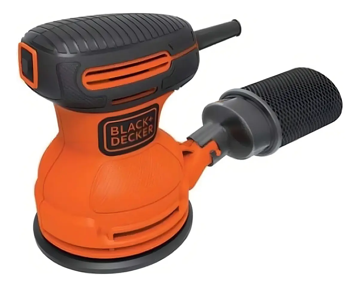 [BDERO100-AR] LIJADORA ROTO ORBITAL DE 127 MM BLACK + DECKER BDERO100 COLOR NARANJA FRECUENCIA 50