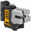 NIVEL LÁSER AUTONIVELANTE 3 LÍNEAS 30M CON MALETÍN DEWALT (DW089K-BR)