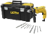TALADRO PERCUTOR VEL. VAR. REV. + CAJA 19" + 9 BROCAS STANLEY (SDH600TV-AR)