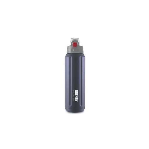 [BRETD600AZ] TERMO DEPORTIVO AZUL 600ML [ACERO INOXIDABLE] BREMEN® (7296)