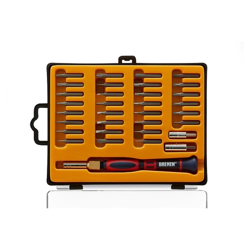 [BREDP34J] DEST. PORTA PUNTAS PRECISION (34 PZS) (TX/PL/PH/PZ/HEX) BREMEN® (5161)