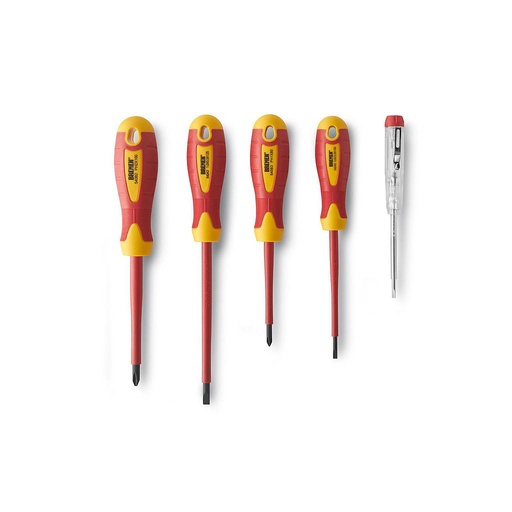 [BREDE5J] DEST. JUEGO X 5 PZ. (PH - PL) (1.000 VOLTS) ELECTRICISTA BREMEN® (7170)