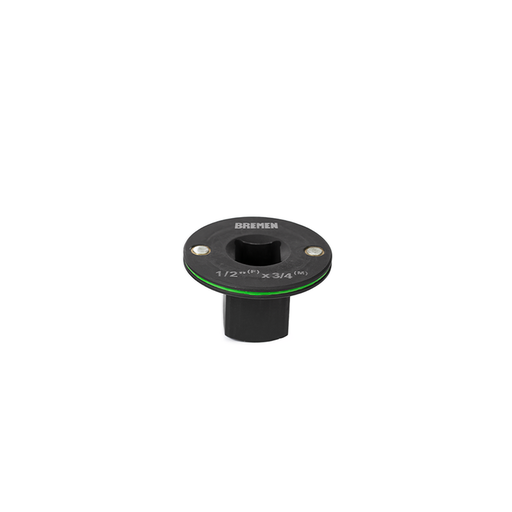 [8923] ADAPTADOR PARA IMPACTO PERFIL BAJO  1/2" HEMBRA X 3/4" MACHO (CRMO) BREMEN® (8923)