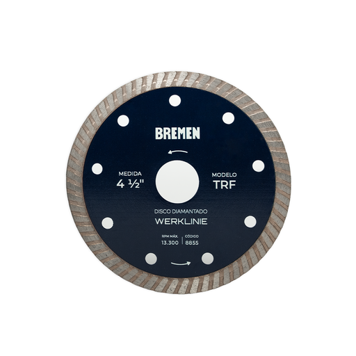DISCO DIAM. BREMEN® 4-½"  TURBO FINO WERKLINIE (8855)