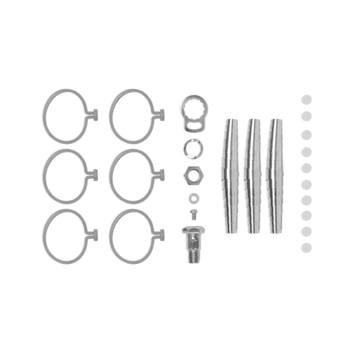REPUESTO TIJERA COD. 8780 EN KIT( PERNO, TUERCA , SEGURO, RESORTE, TOPE DE GOMA,ETC) BREMEN® (8779)