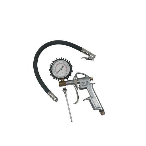 [BREINMP] INFLADOR DE NEUMATICOS CON MANÓMETRO (PISTOLA) BREMEN® (4056)
