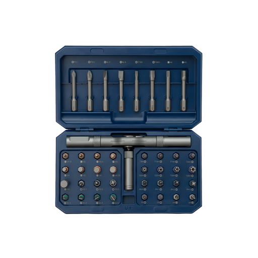 [8878] JUEGO DESTORNILLADOR CRIQUE 3 EN 1 - ENC.1/4" CON PUNTAS (44 PZS) BREMEN® (8878)
