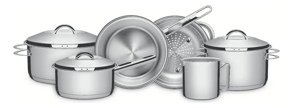 JG. JUEGO DE UTENSILIOS DE COCINA SOLAR DE 6 PIEZAS TRAMONTINA (65510/200)