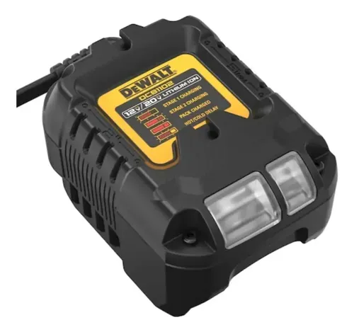 CARGADOR RÁPIDO DEWALT DCB1102-AR 12V/20V ION LITIO 2.0 AH