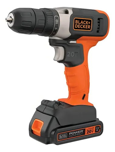 TALADRO ATORNILLADOR 10MM 20V BLACK AND DECKER BCD702C1-AR