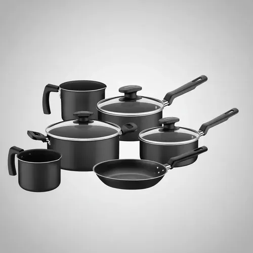 [20399/082] SET OLLAS BATERIA DE COCINA TRAMONTINA LORETO TEFLON 5 PZS